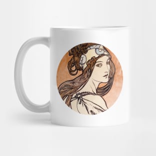 Vintage portrait art Mug